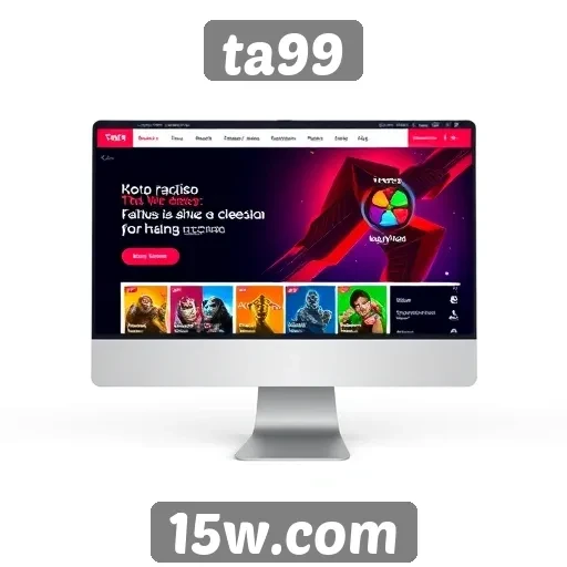 Evolução do design do site ta99
